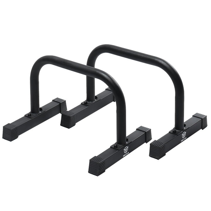 Parallettes Calisthenics - Handstand Griffe Stahl Rutschfeste, Push Up Bars, Hält 250kg Last aus - C