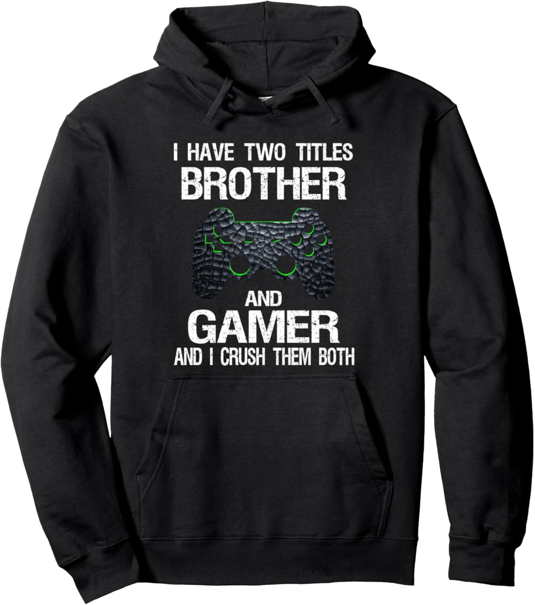 Lustiges Gamer-Zitat Videospiele Gaming Jungen Bruder Teen Pullover Hoodie