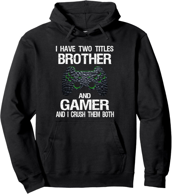 Lustiges Gamer-Zitat Videospiele Gaming Jungen Bruder Teen Pullover Hoodie