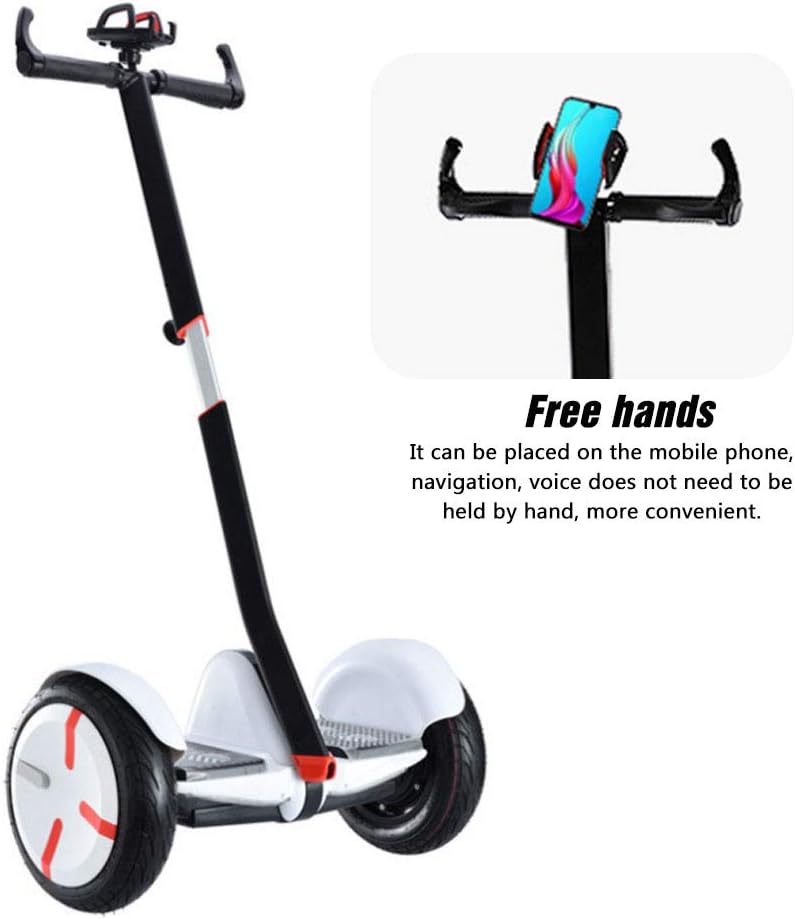 ToLanbbt Lenkerverlängerung Kniestange für Segeay Ninebot Mini Pro mit Handy-Halterung Schwarz, Schw