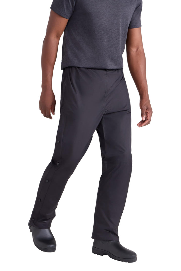 Mountain Warehouse Downpour Wasserfeste Herren-Überhose - Atmungsaktiv, versiegelte Nähte, Netzfutte