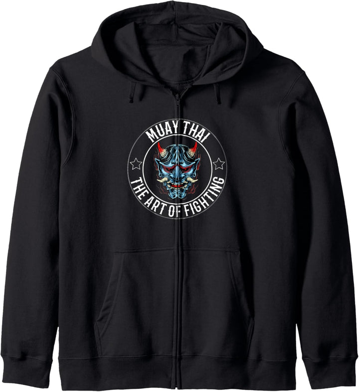 Vintage Muay Thai Thai-Boxen Kapuzenjacke