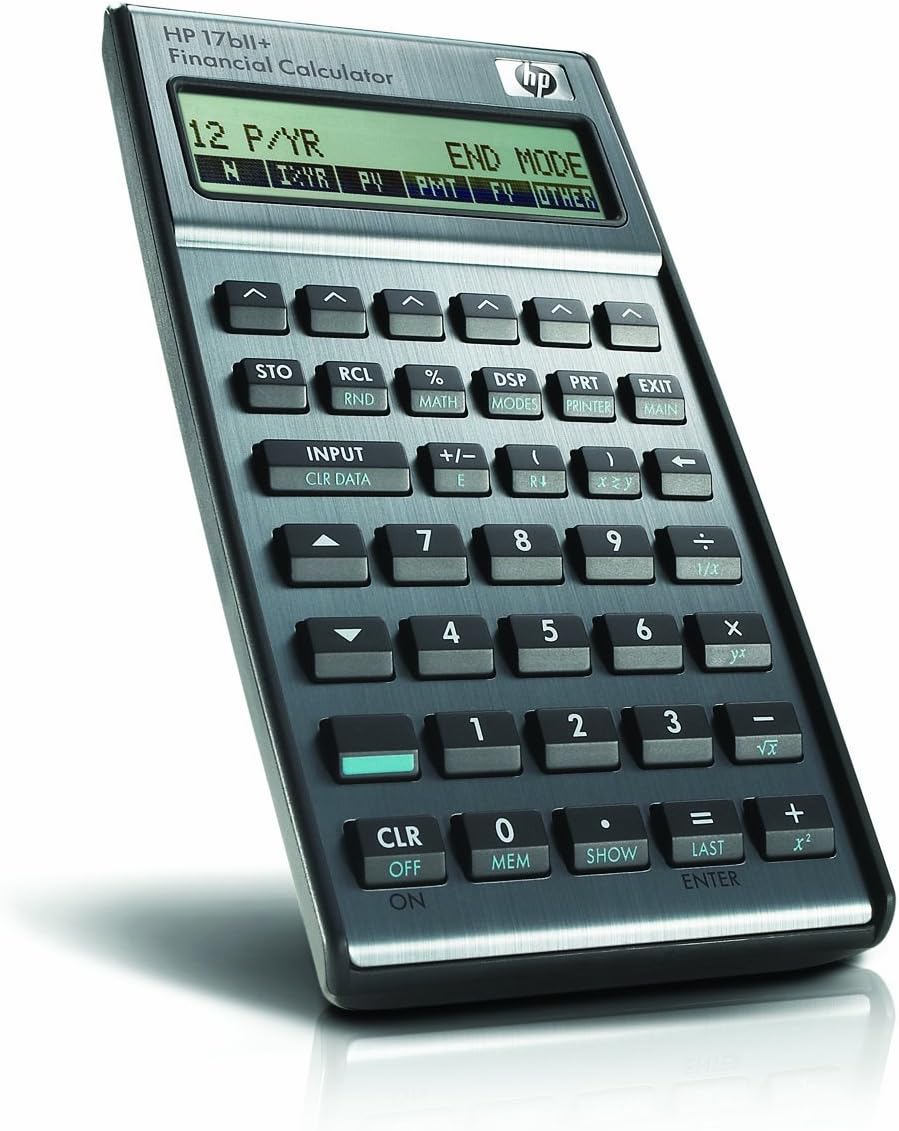Hewlett Packard HP-17BII+ Finanztaschenrechner