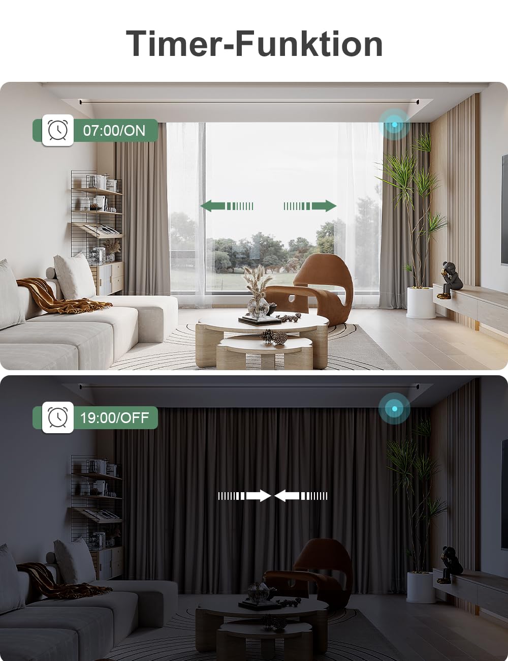 Wlan Rolladenschalter mit Prozentfunktion, Maxcio Smart Unterputz Relais Modul Schalter für elektris