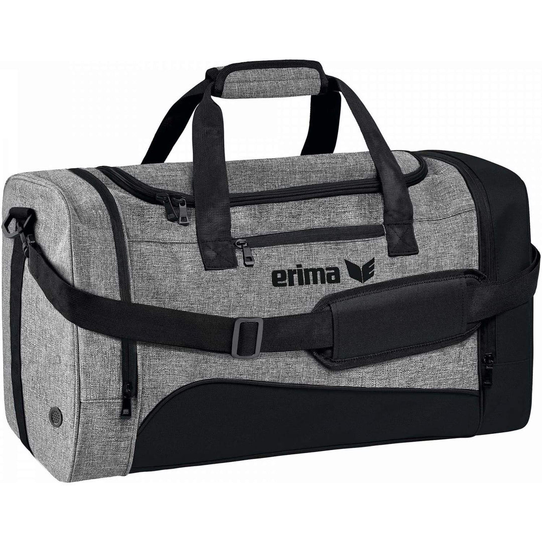 Erima Sporttasche Club 1900 2.0 Sporttasche Schwarz/Grau Melange L, Schwarz/Grau Melange L