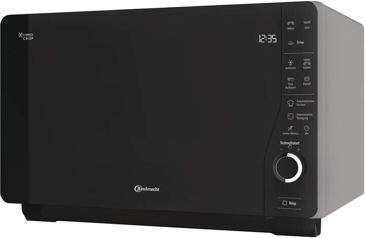 Bauknecht ExtraSpace Crisp MW 427 SL/Kombination Grill und Mikrowelle/Maximale Flexibilität-Ohne Dre