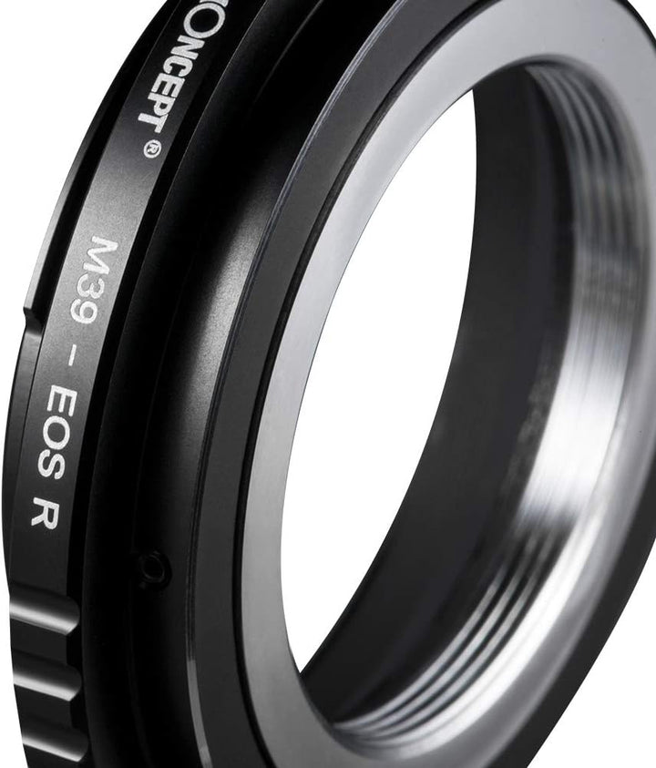 K&F Concept Leica 39-EOS R Bajonettadapter Objektiv Ring für Leica 39 L39 Objektiv auf Canon EOS R-M