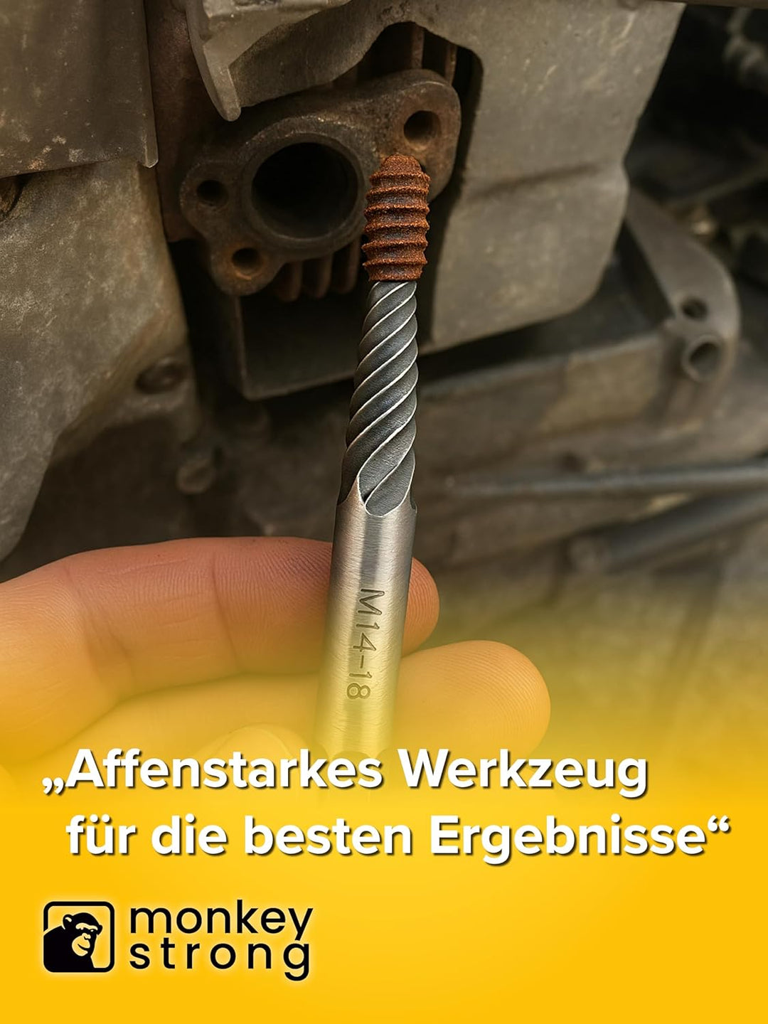 Schraubenausdreher Set [inkl. Windeisen | extra griffig] - 5 tlg. Linksausdreher Set | Ausdreher Set