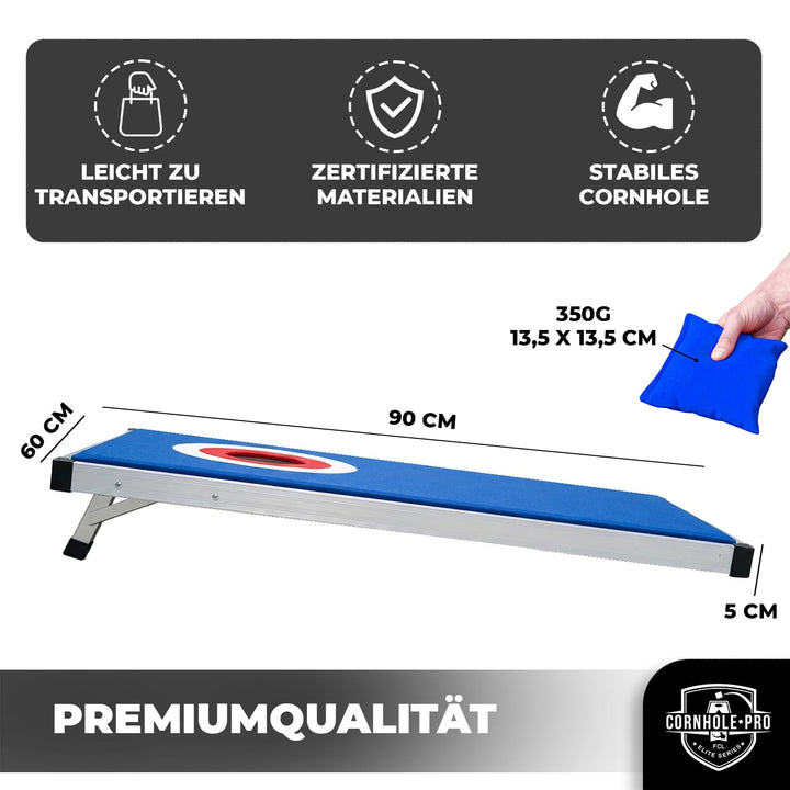 Offizielles Cornhole® Target | Amerikanisches Cornhole Spiel | Aluminium | Premium Qualität | Offizi
