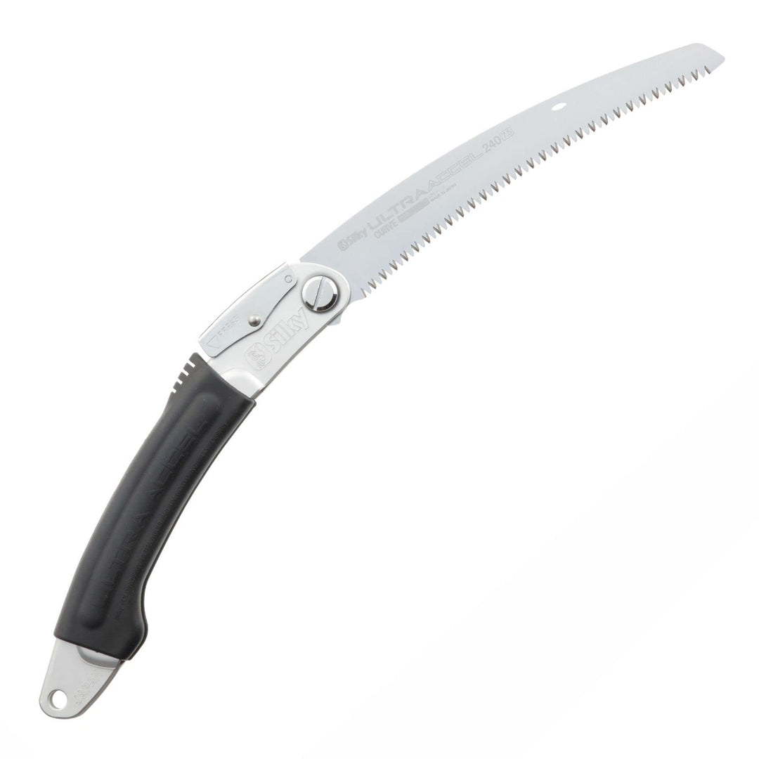 Silky Ultra Accel Curve 240mm – Klappsäge mit gebogener Klinge für Oberhandarbeiten, Ultra Accel Cur