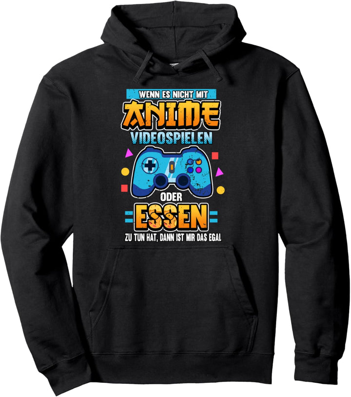 Lustig Otaku Animes Manga Weeb Videospiele Gamer Sprüche Pullover Hoodie