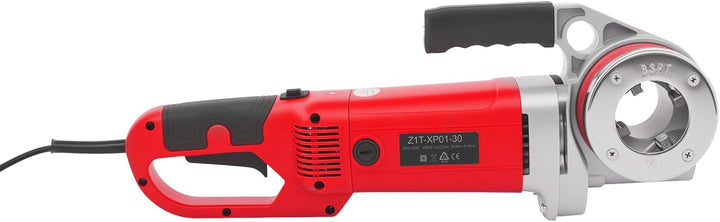 2000W Elektrische Rohrgewindeschneidmaschine mit 4 Schneidköpfen Rohrgewindeschneid-Set - Sicherheit