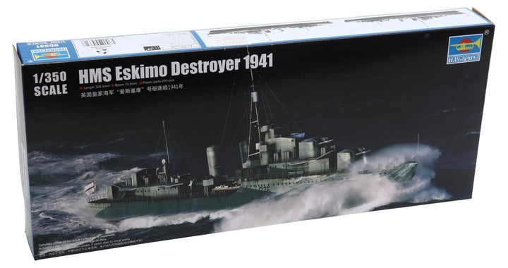 Trumpeter 05331 Modellbausatz HMS Eskimo Destroyer 1941