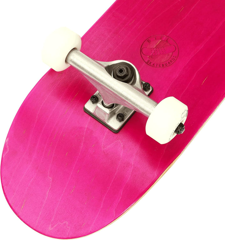 BTFL Komplettboard, Skateboard Deck 8.125" mit ABEC 9 Kugellager für Anfänger und Fortgeschrittene,