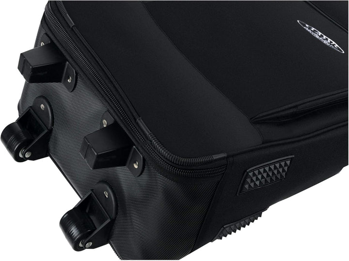 Classic Cantabile Keyboardtasche G2 - mit Trolley-Rollen - 138 x 36,5 x 17 cm - 2 grosse Aussentasch