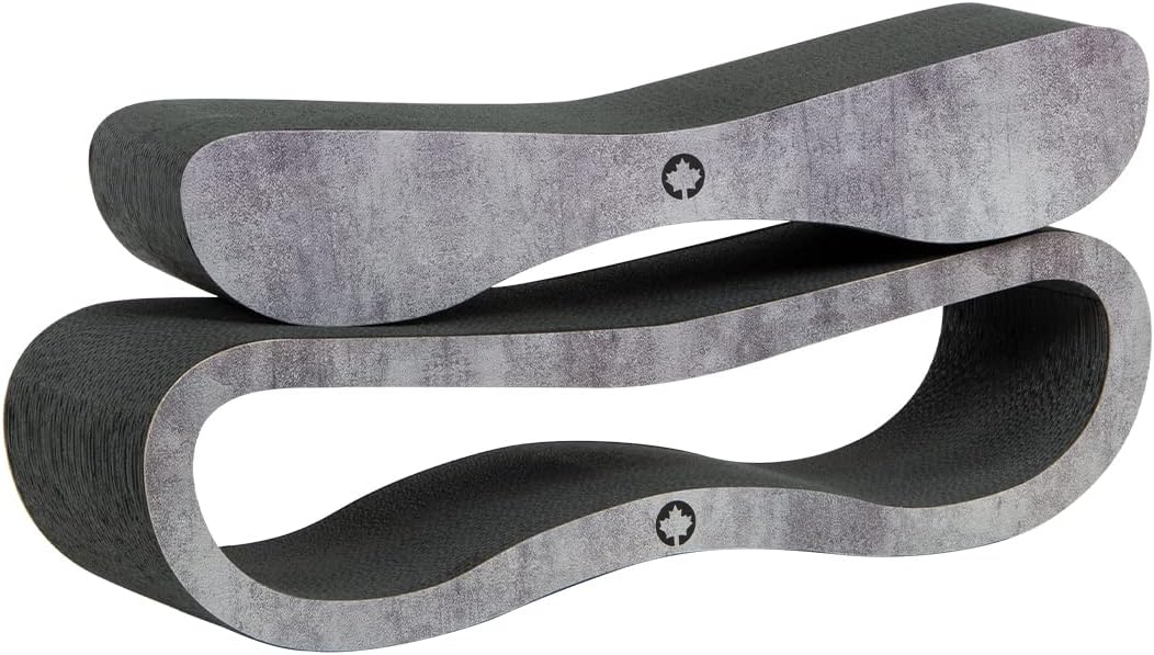 CanadianCat Company | Kratzbrett Satellite 2.0 - Black Edition - betonoptik - Kratzpappe in schwarz