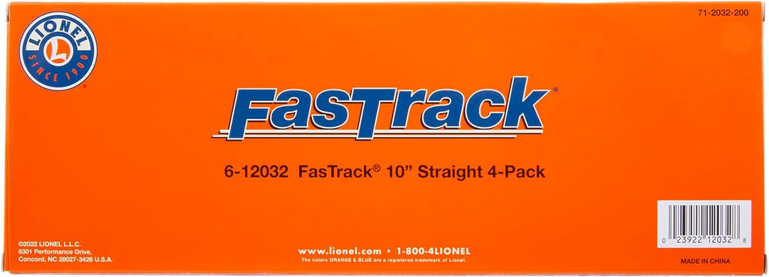 Lionel - FasTrack - Straight Track - 4 Pack