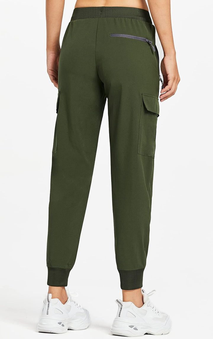 Cargohose Jogginghose Damen Wanderhose Leichte Schnelltrocknende Trekkinghose Outdoorhose Stretch Ar
