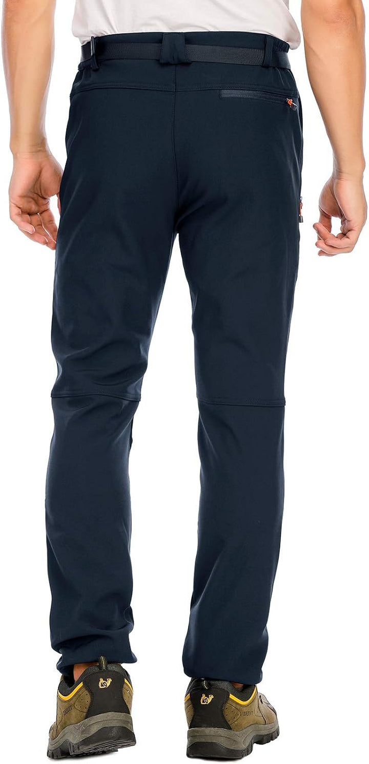 Herren Wanderhose Skihose Wasserdicht Softshellhose Winddicht Winter Outdoorhose Snowboardhose Warm