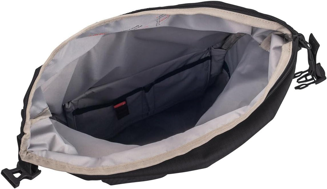 VAUDE Cityrucksack CityGo II 23 Liter, wasserdicht &amp; leicht – Schwarz Schwarz Einheitsgrösse, Schwar
