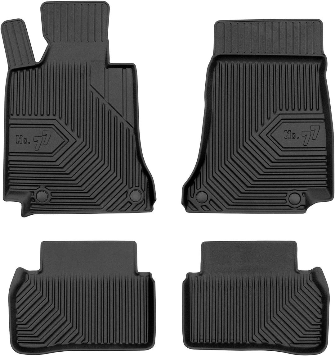 SMK Gummimatten auto fussmatten Satz für Mercedes C-Klasse W205 2014-2021 Erleben Sie einen neuen St
