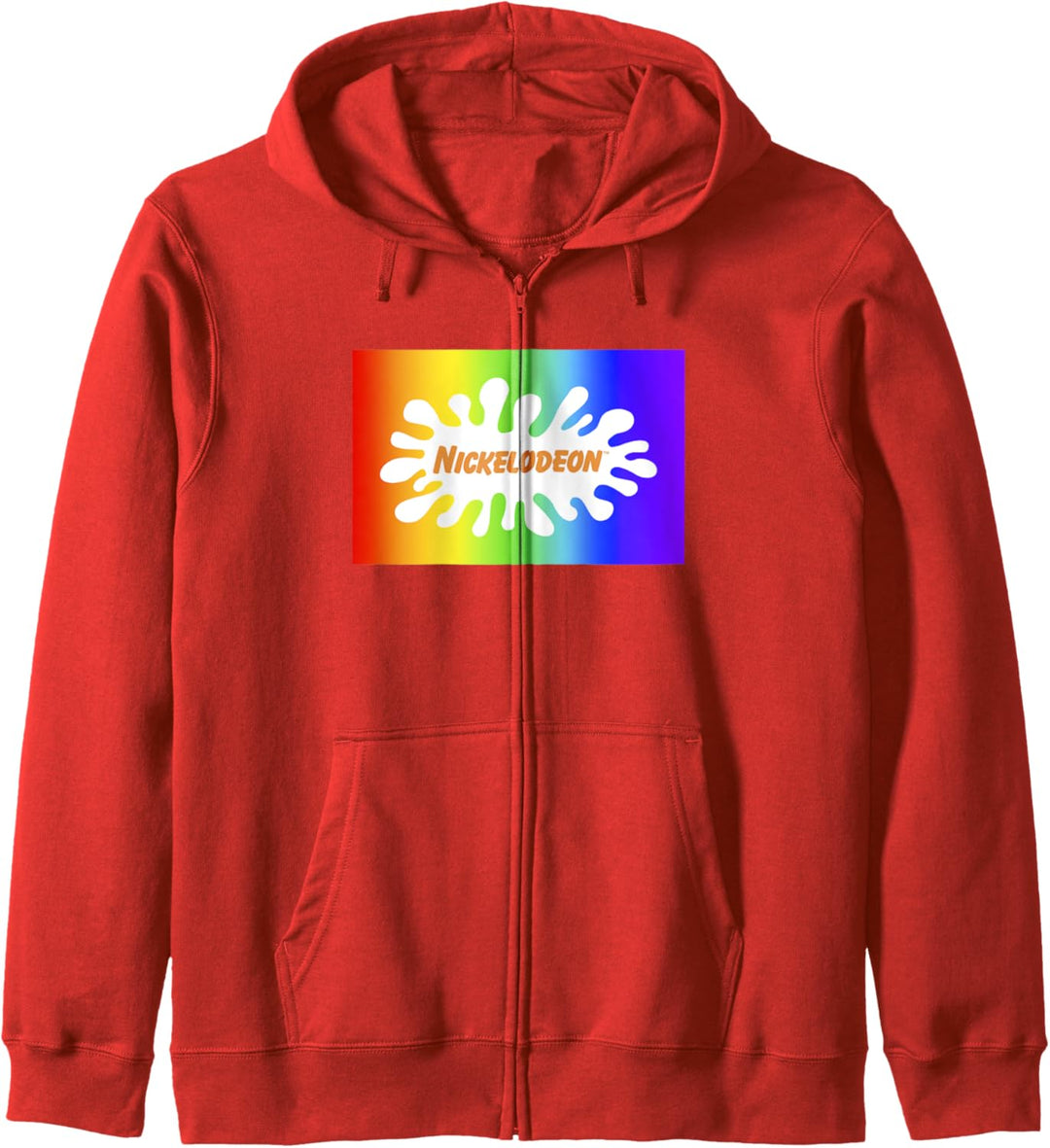 Nickelodeon Pride Rainbow Gradient Logo Kapuzenjacke