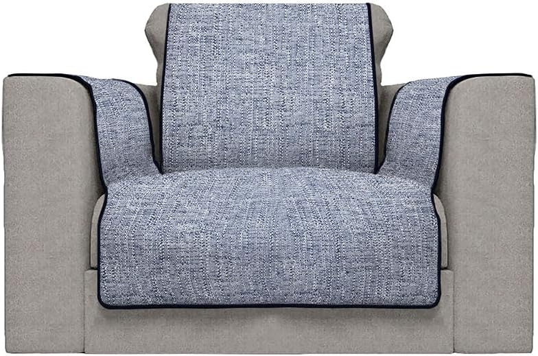 Komfort-Antigleiten-Sofa-Decke,1 Platz, dunkel blau 1 Platz Dunkel Blau, 1 Platz Dunkel Blau