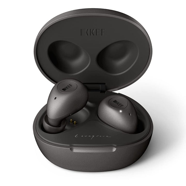 KEF Mu3 Noise Cancelling True Wireless Earphones (Charcoal Grey)