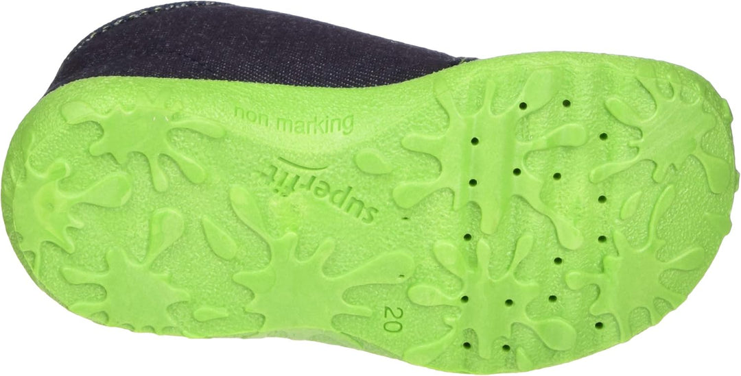 Superfit SPOTTY Hausschuhe 0-809250 Jungen 19 EU Blau, 19 EU Blau