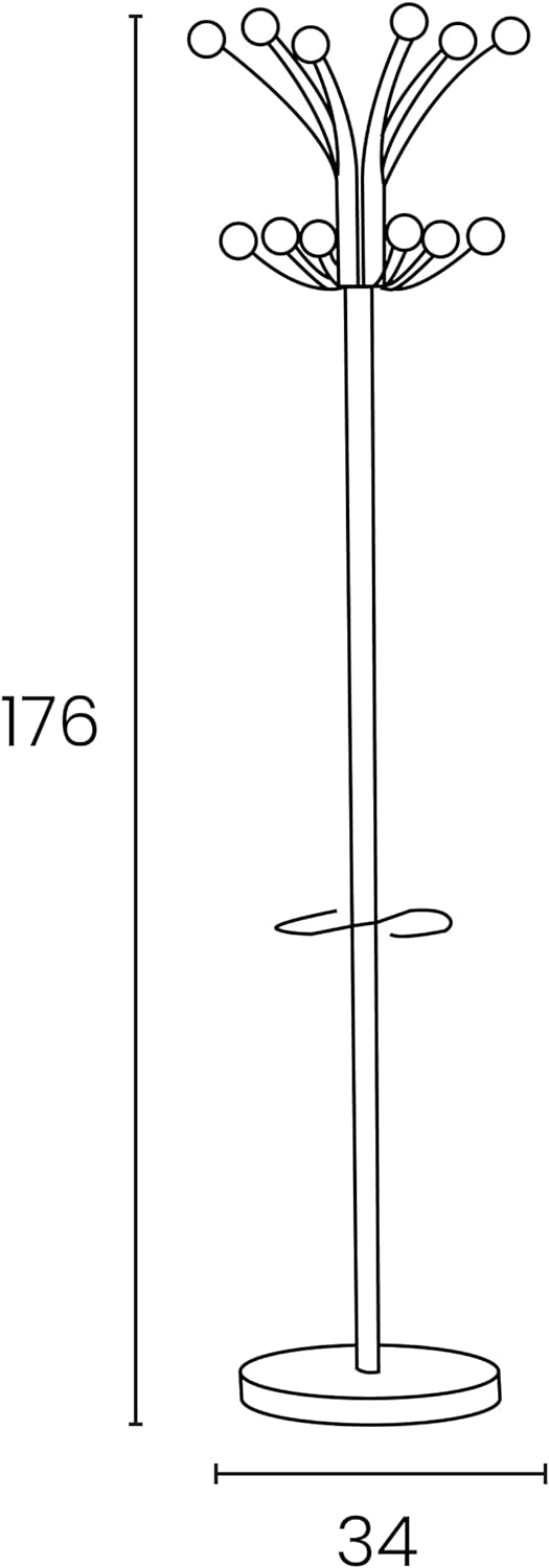 UNILUX Garderobenständer Hakea, 176 cm