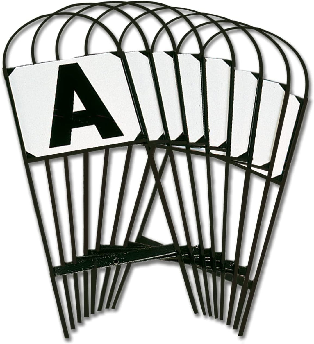 WALDHAUSEN Dressurviereck-Markierung zum Stecken, 20 x 40 m, schwarz