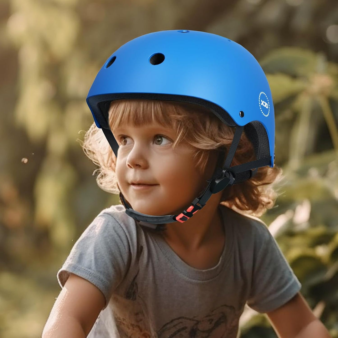XJD Fahrradhelm für Kinder, Verstellbare Kinderhelm Skaterhelm Kinder Helm für Fahrrad Skateboard Sc