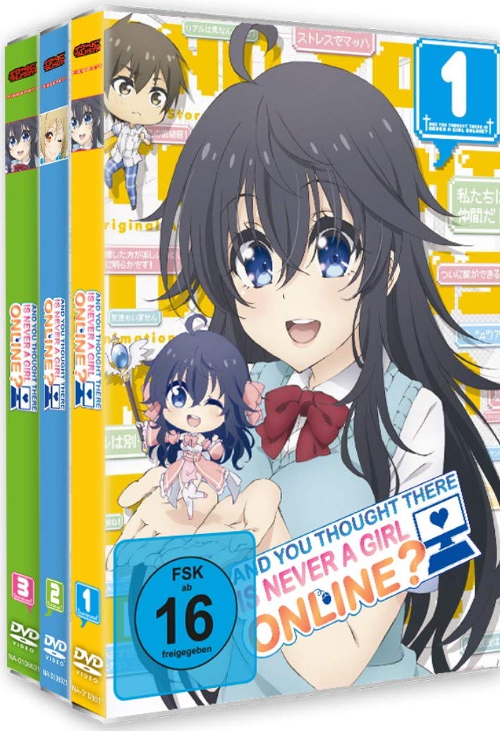 And you thought there is never a girl online? - Gesamtausgabe - Bundle - Vol.1-3 - [DVD], DVD