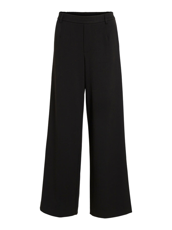 Vila Damen Vivarone Hw Wide Pant-Noos Stoffhose 36 Schwarz, 36 Schwarz