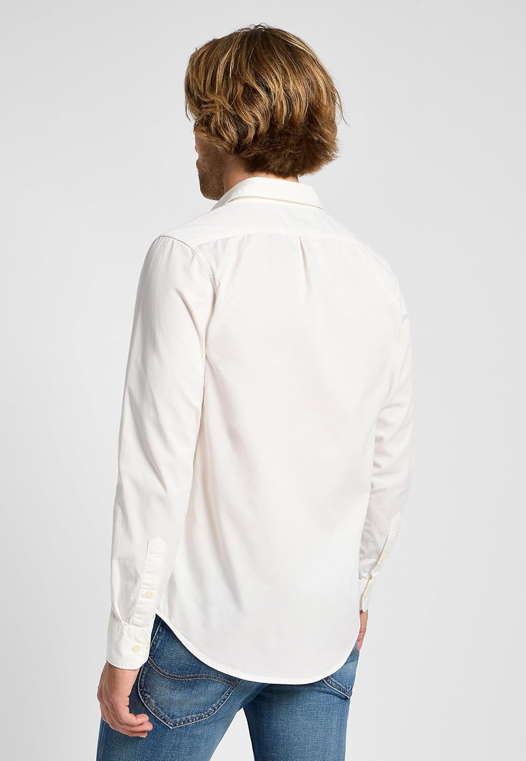 Lee Herren Patch Shirt S Bright_white, S Bright_white