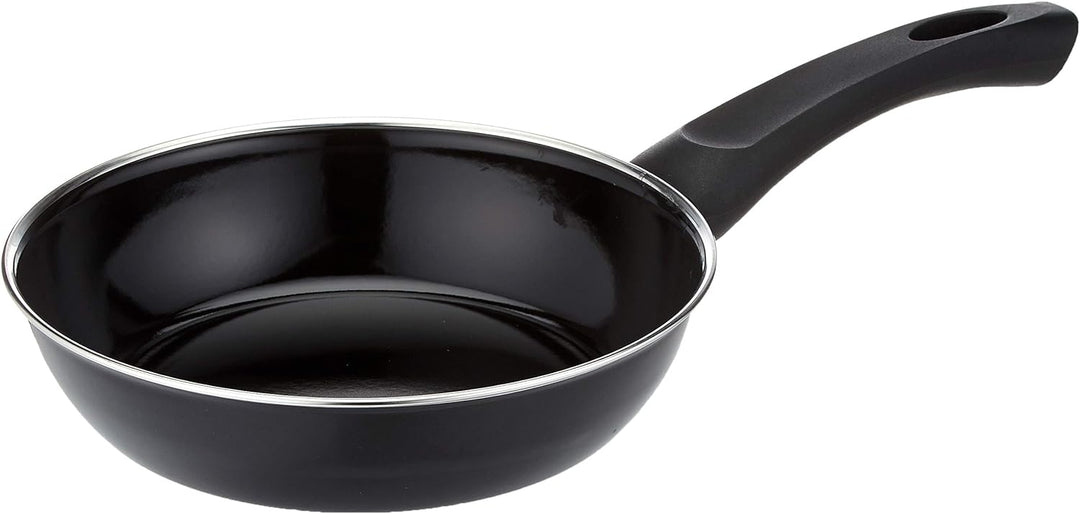Riess, 0051-022, Gourmetpfanne 20, CLASSIC - SCHWARZEMAILLE, Durchmesser 20 cm, Höhe 6.5 cm, Inhalt