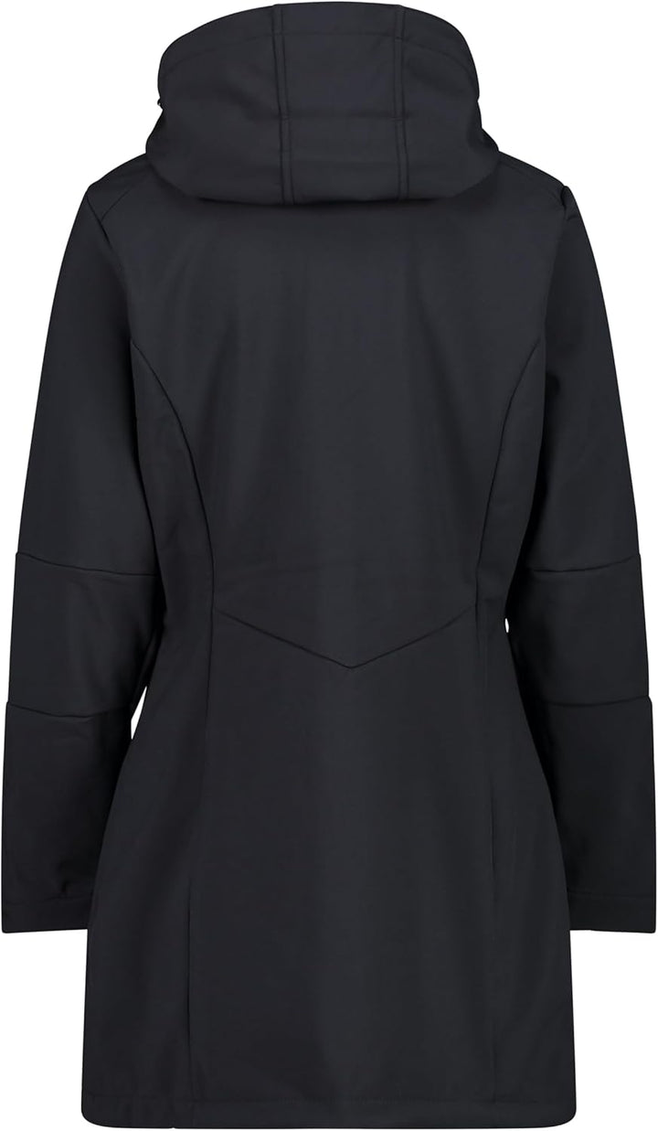 CMP Damen Softshell Mantel D50 Schwarz, D50 Schwarz