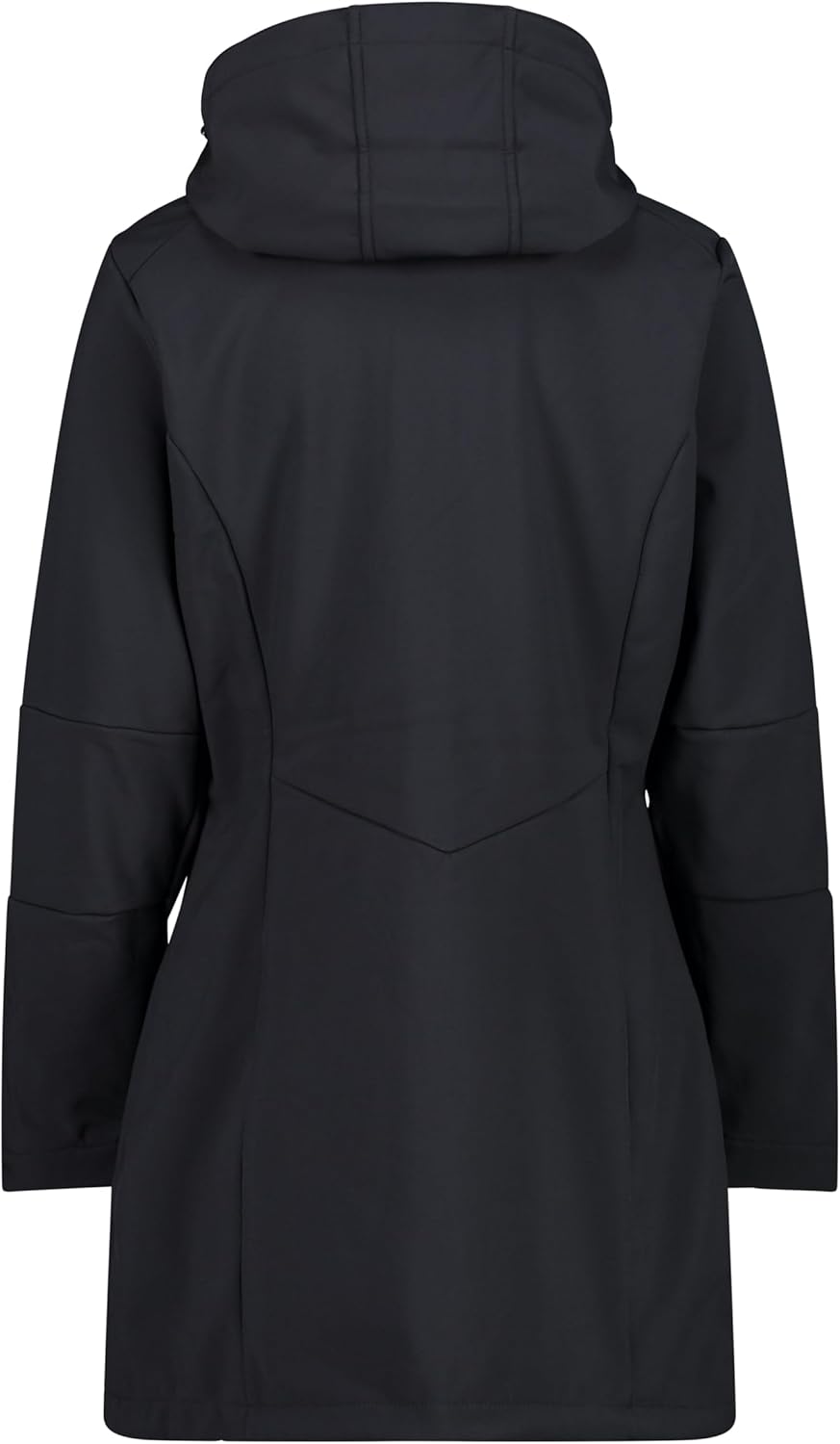CMP Damen Softshell Mantel XL Schwarz, XL Schwarz