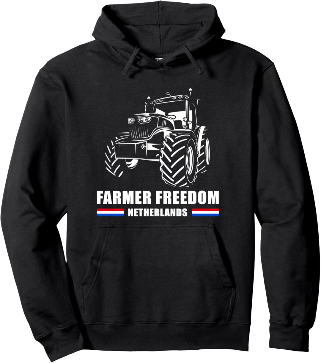 Farmer Freedom Netherlands: Tractor Convoy Support Pullover Hoodie