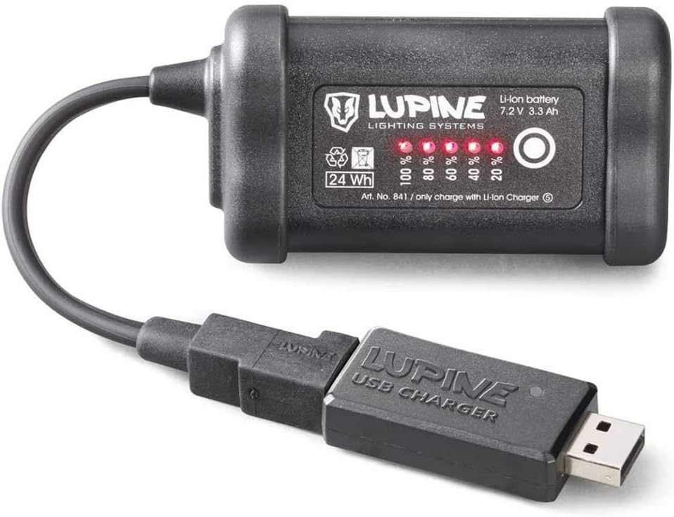 Lupine 1444 USB-Ladegerät, Schwarz, M
