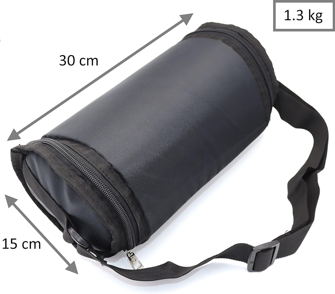Barkoffer, Canvas, für Barkeeper, Cocktail-Set, Tasche, Mixologie, 9-teilig