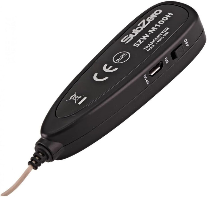 SubZero Mini-Digitales drahtloses Headset-Mikrofonsystem 2,4 Ghz