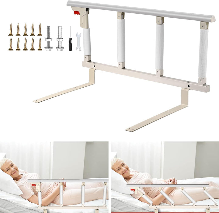 Hlieeosfcn Bettgitter für Ältere, Sicherheits Bettgriff Bett Haltegriffe Aufstehhilfe für Senioren,F