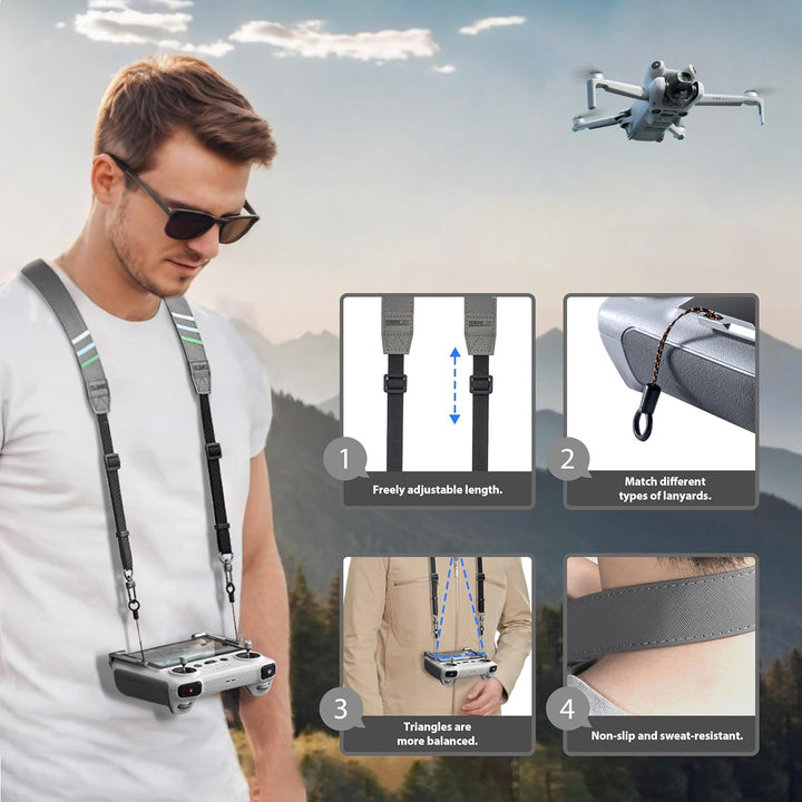 STARTRC Mini 5 pro Gurt für dji RC 2/RC/RC Pro Controller Halsband Tragegurt für DJI Mini 5 Pro/Mini