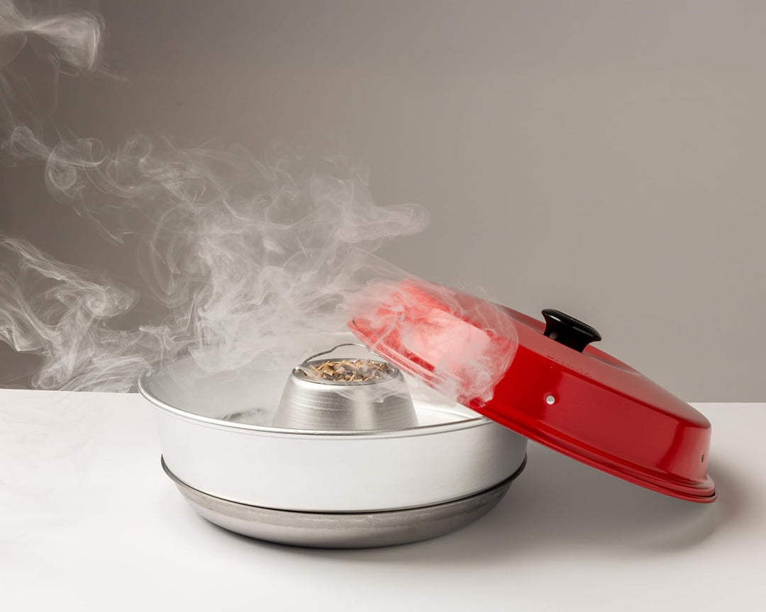 Omnia Smoke Cup – Räucherbecher Campingbackofen – Verleihen Sie Fisch, Fleisch & Geflügel EIN Köstli