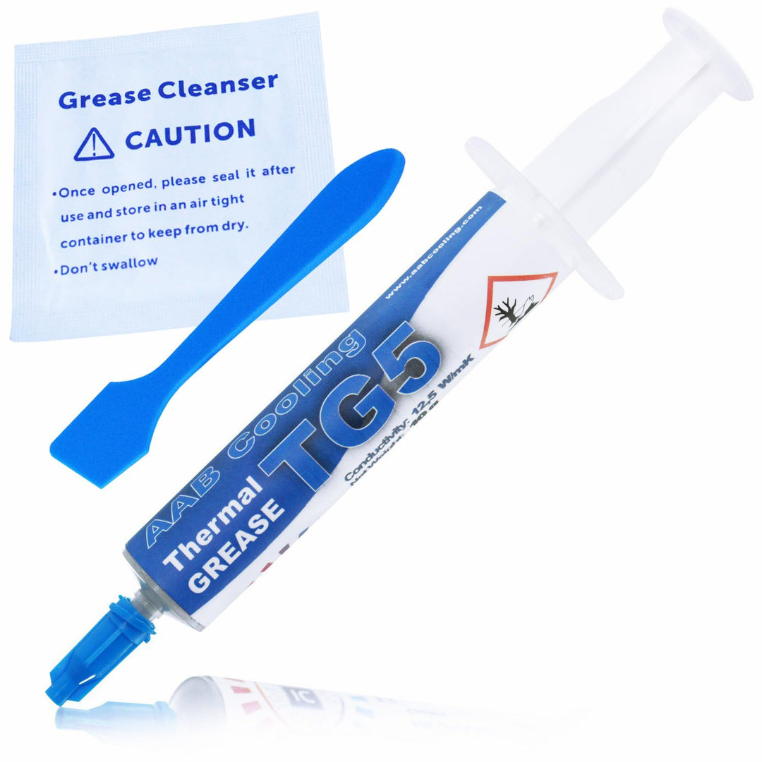 AABCOOLING Thermal Grease 5-10g - Hochleistungs 12,5W/mK Wärmeleitpaste mit Silber - Hoher Wärmeleit