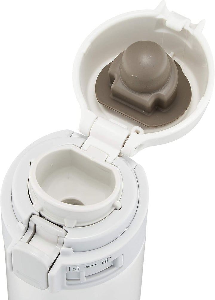 Zojirushi Thermobecher aus Edelstahl, vakuumisoliert, 295 ml, Weiss 10-Ounce Weiss, 10-Ounce Weiss