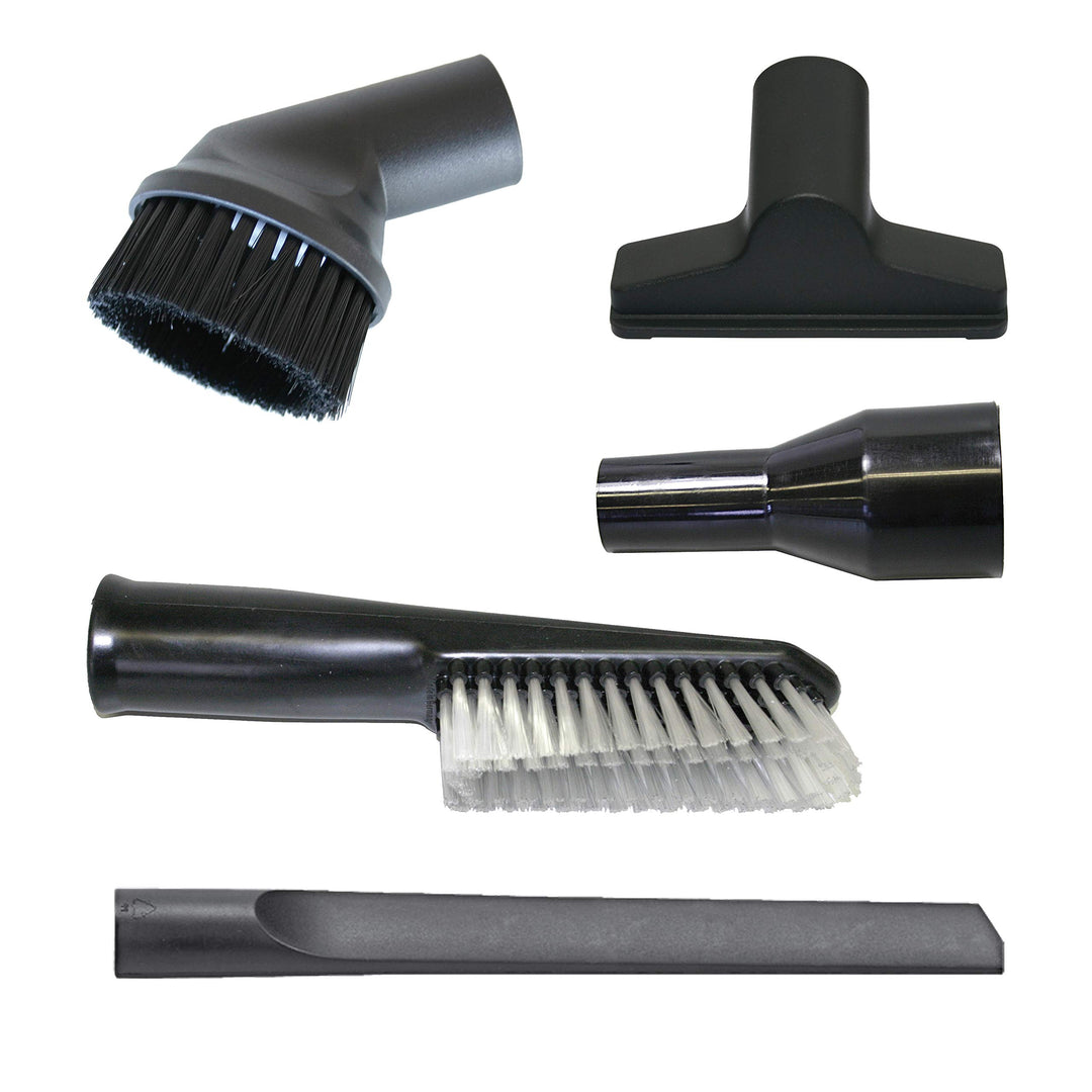 Starmix 14142 Düsenset 35/49 (5-teilig, mit Fugendüse, Saugpinsel, Saugbürste, Polserdüse, Adapterst