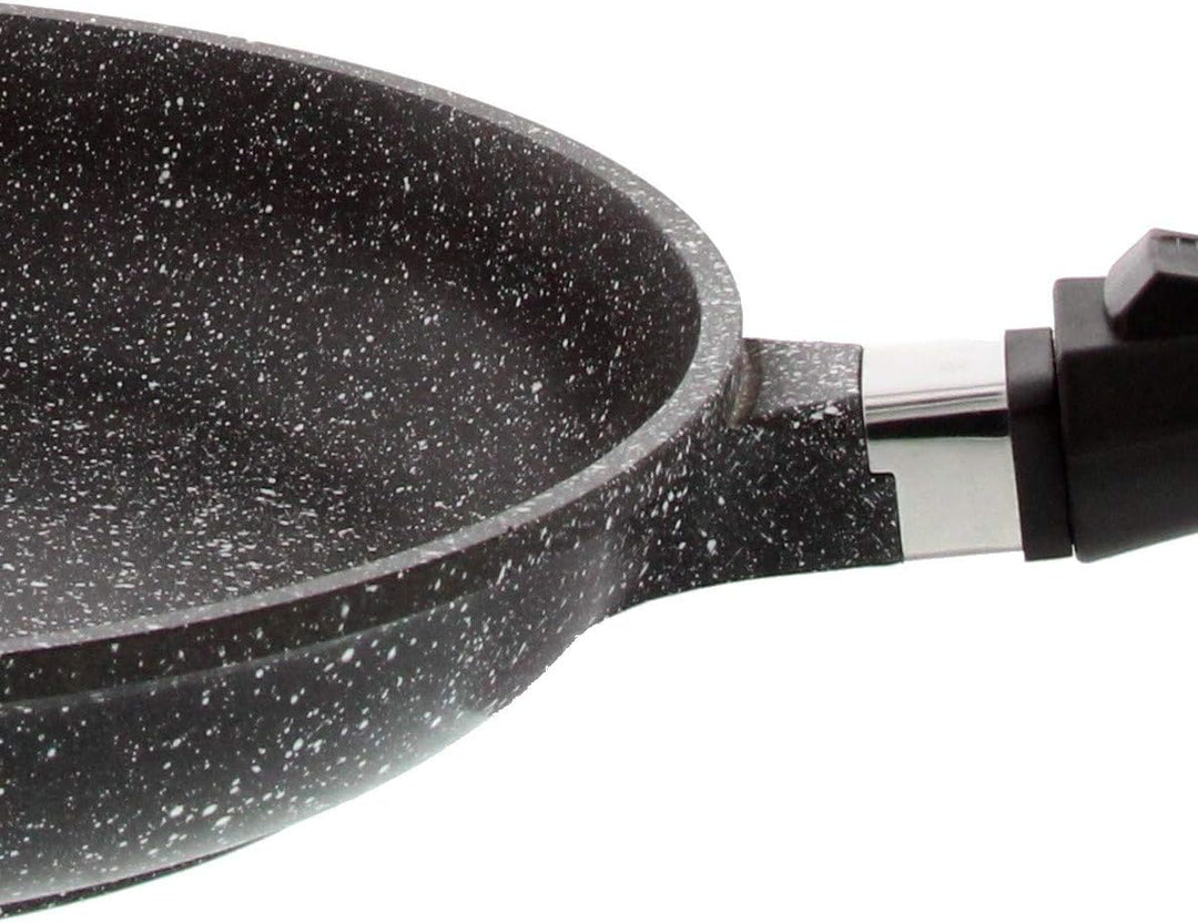 Pradel Excellence 52409M Pfanne in Stein-Optik aus Aluminiumguss