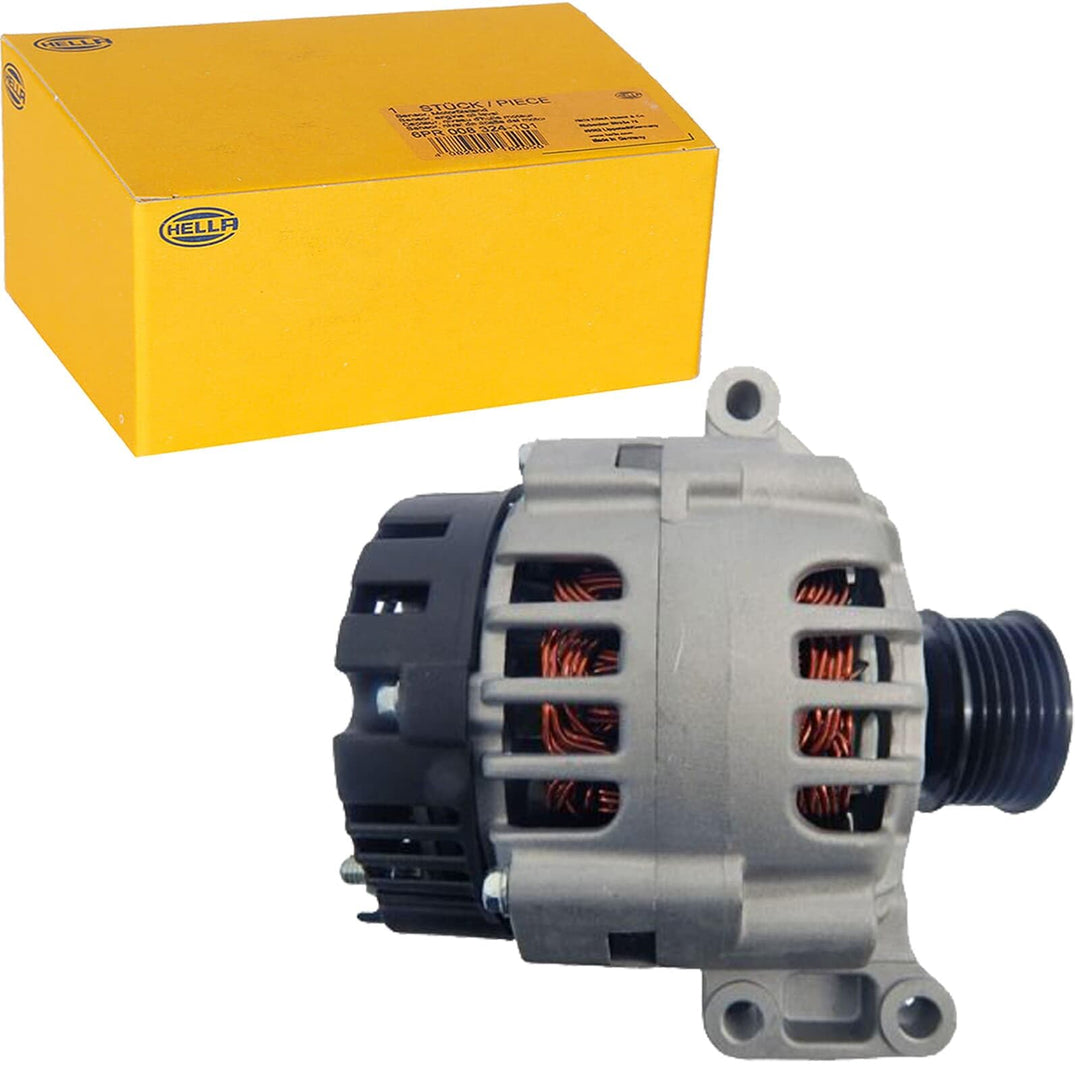 HELLA - Generator/Lichtmaschine - 14V - 120A - für u.a. Renault Scénic I Mpv (JA0/1_, FA0_) - 8EL 01